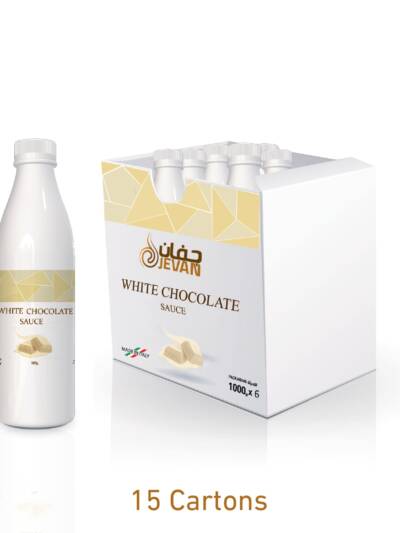 صلصة الشوكولاتة البيضاء 15 كرتون