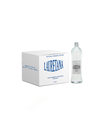 مياه لوريتانا طبيعية ٧٥٠ مل (عبوة زجاجية)