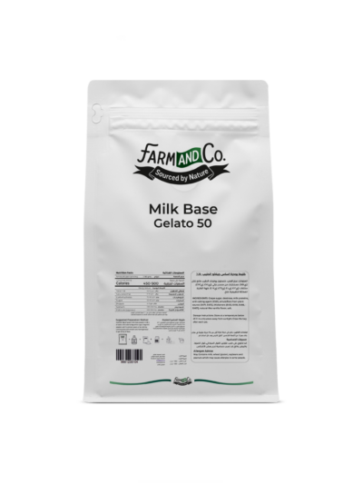 أساس جيلاتو الحليب٪ ٥٠